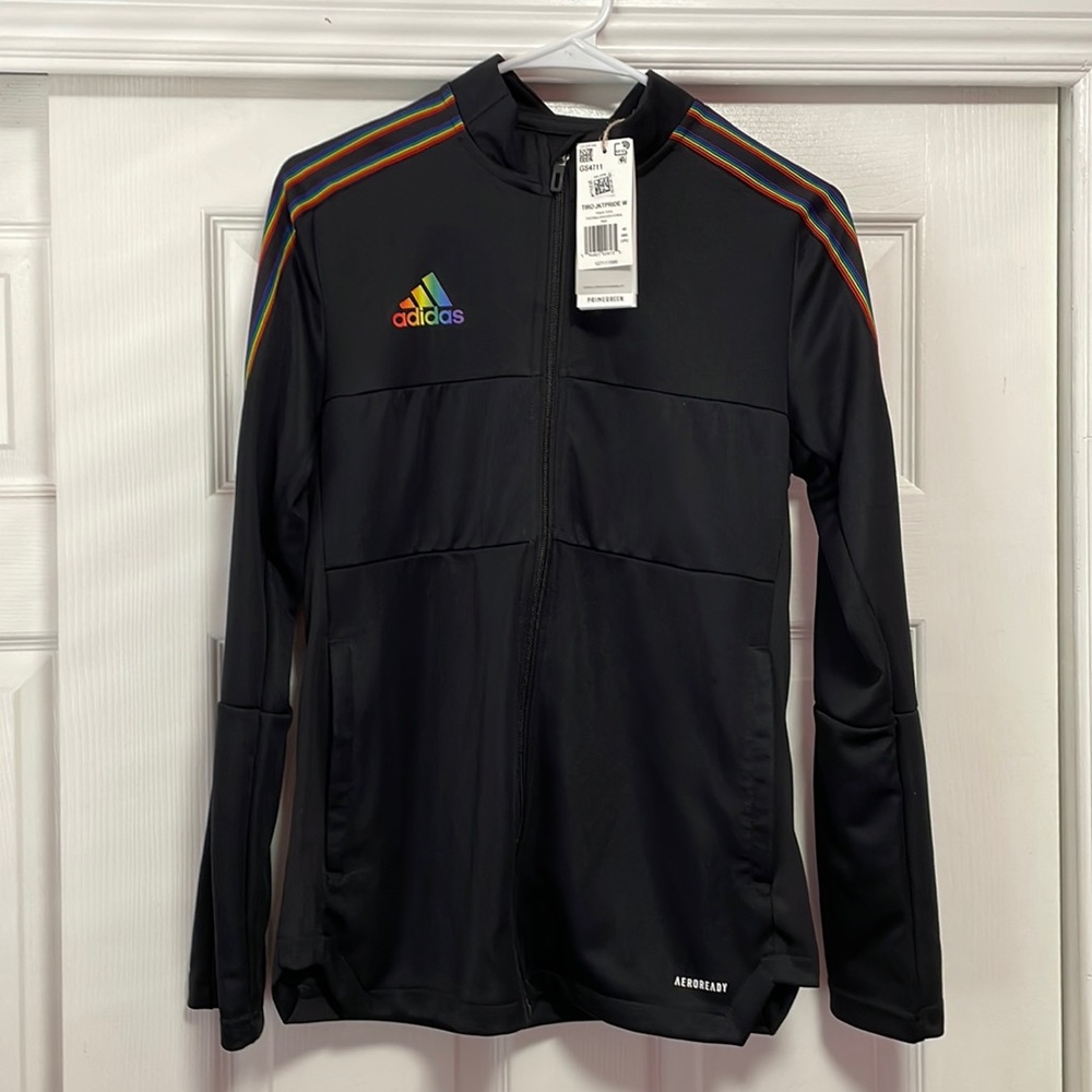 Adidas Women’s Tiro Track Jacket Pride